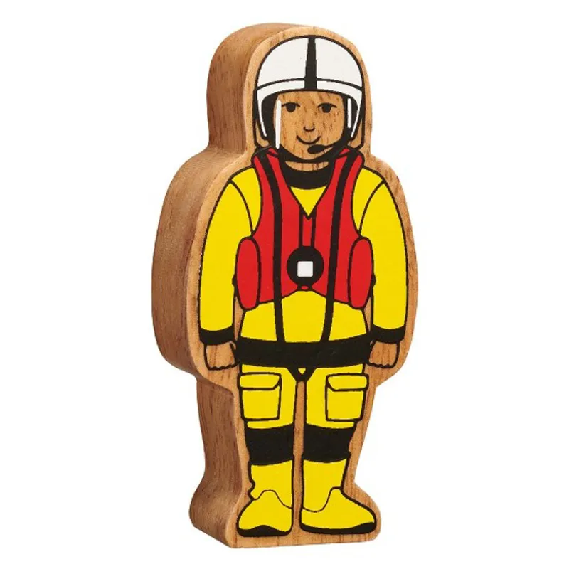 Lanka Kade Wooden Character - Sea Rescue